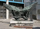 Skulptur Wachsende Flügel