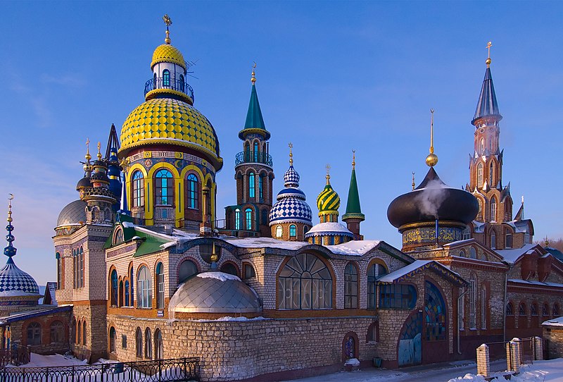 Temple of all religions, russia