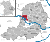 Lage der Gemeinde Kirchroth im Landkreis Straubing-Bogen