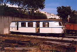 Remorque XRD 242 des chemins de fer de la Corse à Bastia.