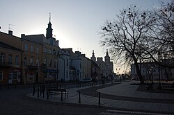 Praça principal em Krasnystaw