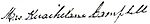 Kuaihelani Campbell 1898 signature.jpg