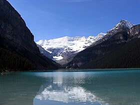 Le lac Louise dans le Parc national Banff