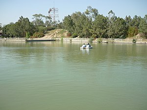 Lake in the park