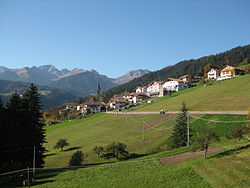 Skyline of Lauregno