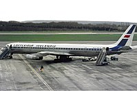 DC-8-63CF авиакомпании Loftleiðir