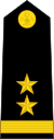 Мальдивская армия OF-1b.svg