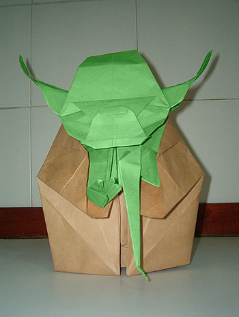Master Yoda - origami.