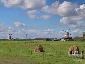 De Peilmolen (links), De Hoop (rechts)