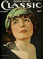 Glaum pintada por Leo Sielke, Jr. para la portada de Motion Picture Classic, noviembre de 1920