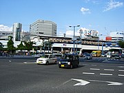 野田阪神交差点 阪神電鉄野田駅