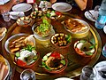 Image 5A large plate of Jordanian mezze in Petra (from Culture of Jordan)