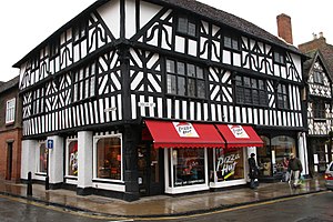 A pizza hut. The building is in Stratford-upon...