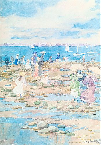 Summer Visitors by Maurice Prendergast (1897)