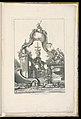 [Cartouche et fontaine avec les Trois Graces], ca. 1748-1759, Paris, bibliothèque de l’INHA, coll. Jacques Doucet