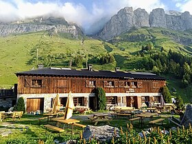 Image illustrative de l’article Col de la Forclaz (chaîne des Aravis)