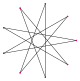 Правильный звездообразный многоугольник 9-4.svg