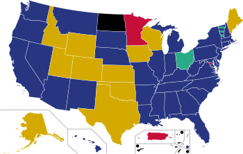 Republican Party presidential primary results by delegate allocation, 2016.svg