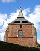 L'église fortifiée.