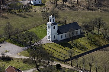 Kyrkan från ovan