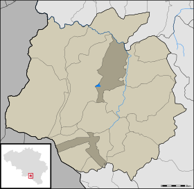 Localisation de Sart-Custinne
