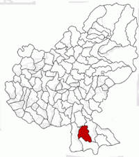 Розташування міста Сігішоара