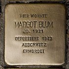 Stolpersteine Bodenheim Blum Margot.jpg