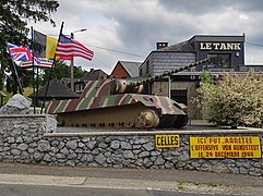 Tankmonument in Celles