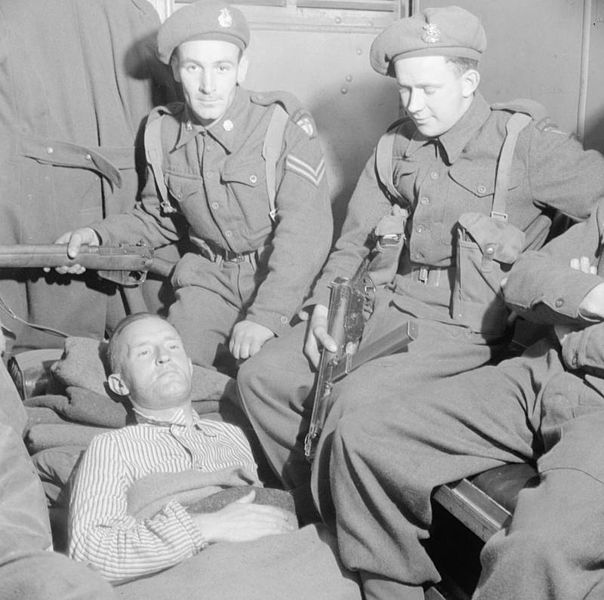 File:The Arrest of William Joyce ('lord Haw Haw') in Germany, May 1945 BU6911.jpg
