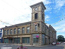 The Market House The Clock Tower ^ Old Market, Camborne - geograph.org.uk - 3647669.jpg