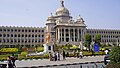 The Legislative House ( Vidhana Soudha) building of Karnataka, India.