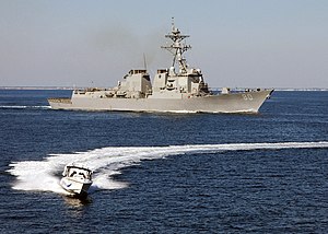 The USS Roosevelt (DDG-80).