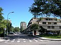 Zona de cinema, hotel e piscinas do Complexo Residencial da Boavista (1973)