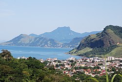 Panoramic view of Muriqui