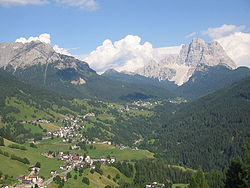 Skyline of Selva di Cadore