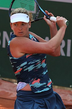 Coco Vandewegheová na French Open 2022