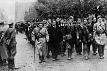 Surrender of the Warsaw Uprising resistance, 5 October 1944 Warsaw Uprising Surrender- 5 of October 1944.jpg