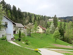 The Svink and Rovtar farms in Žirovski Vrh Svetega Urbana