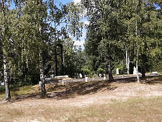 Братская могила в посёлке Цвелодубово