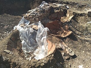 Остатоци од питоси во Бадеријана, Македонија