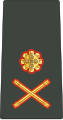 Major general (जोङ्खा: གུང་ བློན་ འོག མ །) (Royal Bhutan Army)[११]
