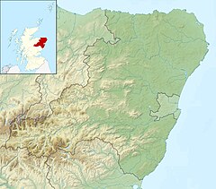 Mapa lokalizacyjna Aberdeenshire