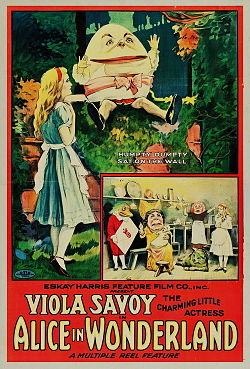 Alice in Wonderland 1915 poster