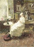 Johannes Theodorus Toorop (1885): Annie Hall in Lissadell, Stedelijk Museum Amsterdam