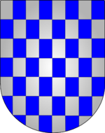 Coat of Arms of the Sá family, Counts of Penaguião, Marquesses of Fontes and Marquesses of Abrantes.