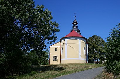 Chevet de l'église Saint-Laurent.