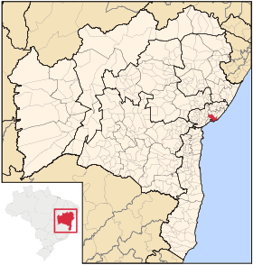 Localização de Salvador