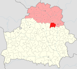 Location of Talachyn District