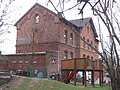 Im ehemaligen Bahnhofsgebäude Osterfeld Nord befindet sich heute eine Waldorf-Kindertagesstätte