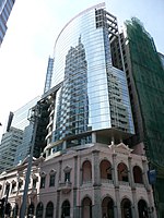 The central business district of Macau. The building shown is the BNU tower.